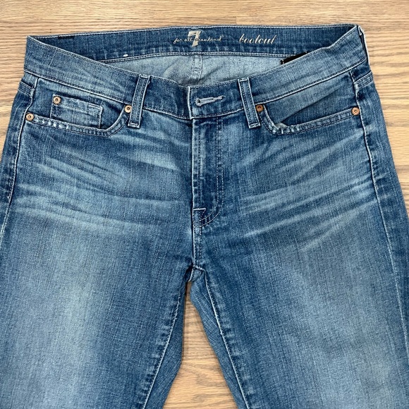 NWOT 7 for all mankind 7FAM Bootcut jeans size 29 - Picture 6 of 7